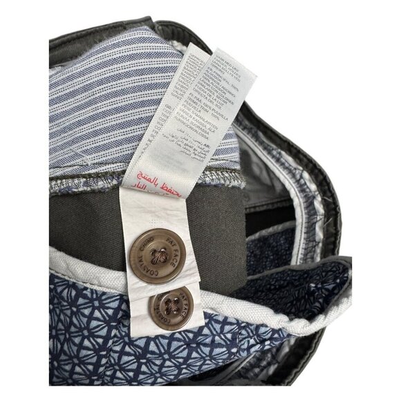 FAT FACE Green Khaki Chino Luxury Designer Casual Straight Pants Mens 32x31 - Picture 7 of 10